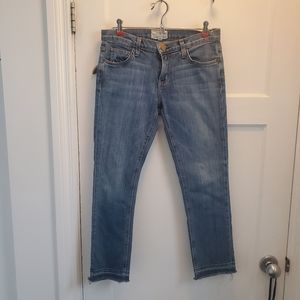Current/Elliott cropped jeans